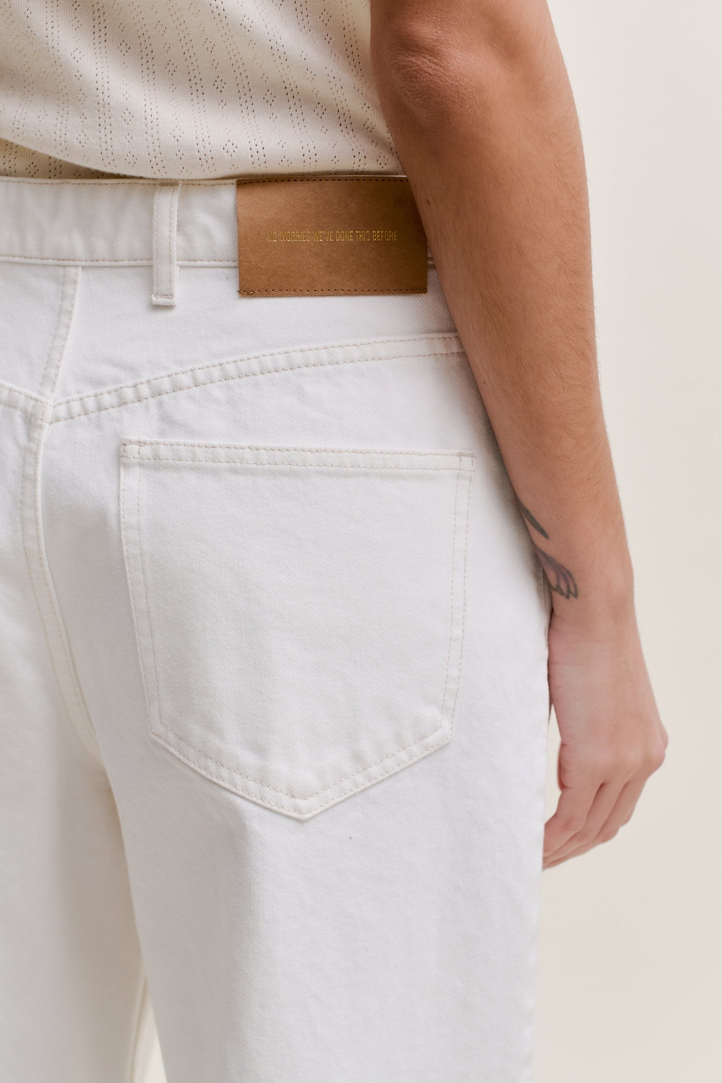 PADMA PLEATED DENIM