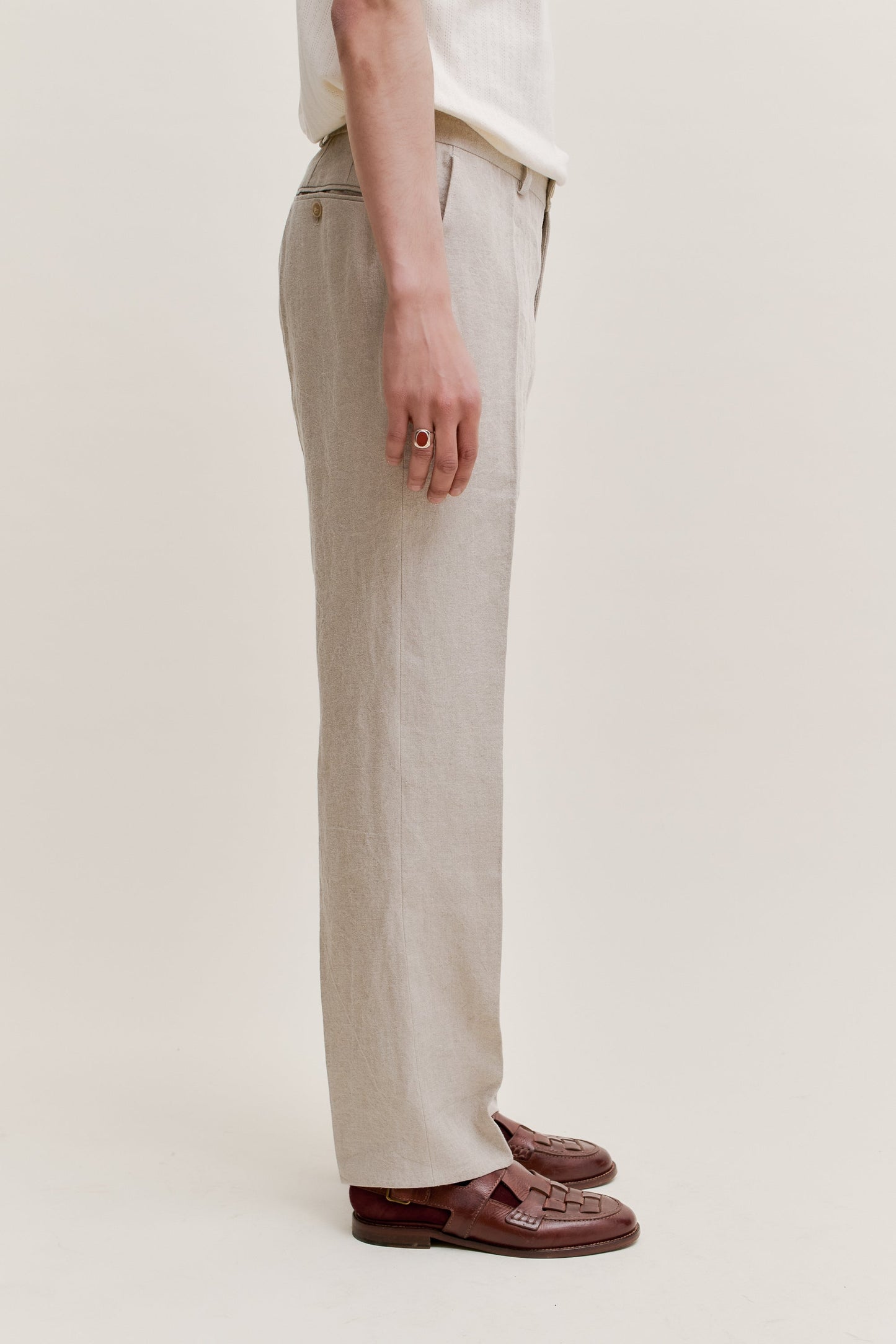 RELAXED TAILORED TROUSERS