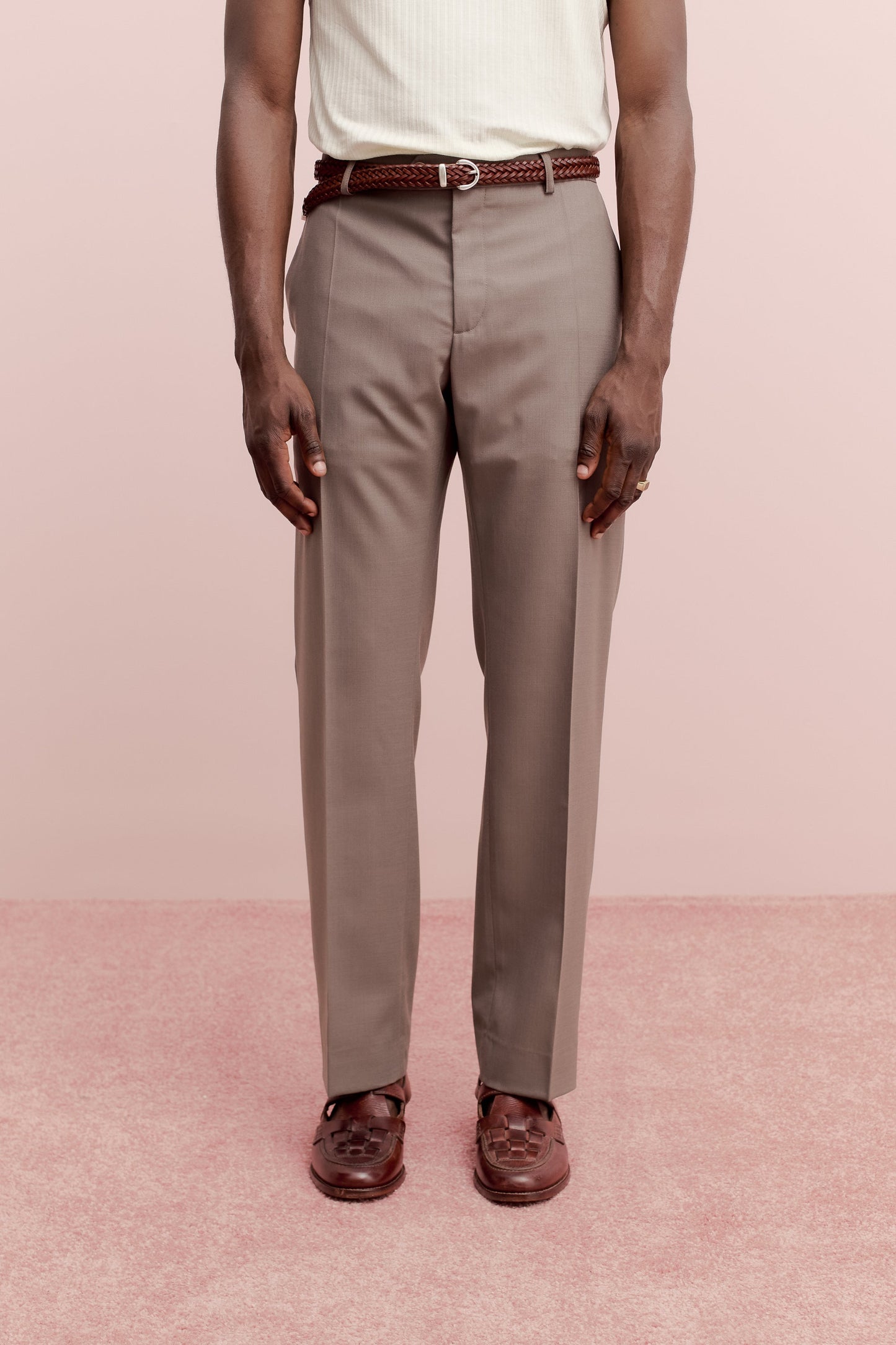 RELAXED TAILORED TROUSERS