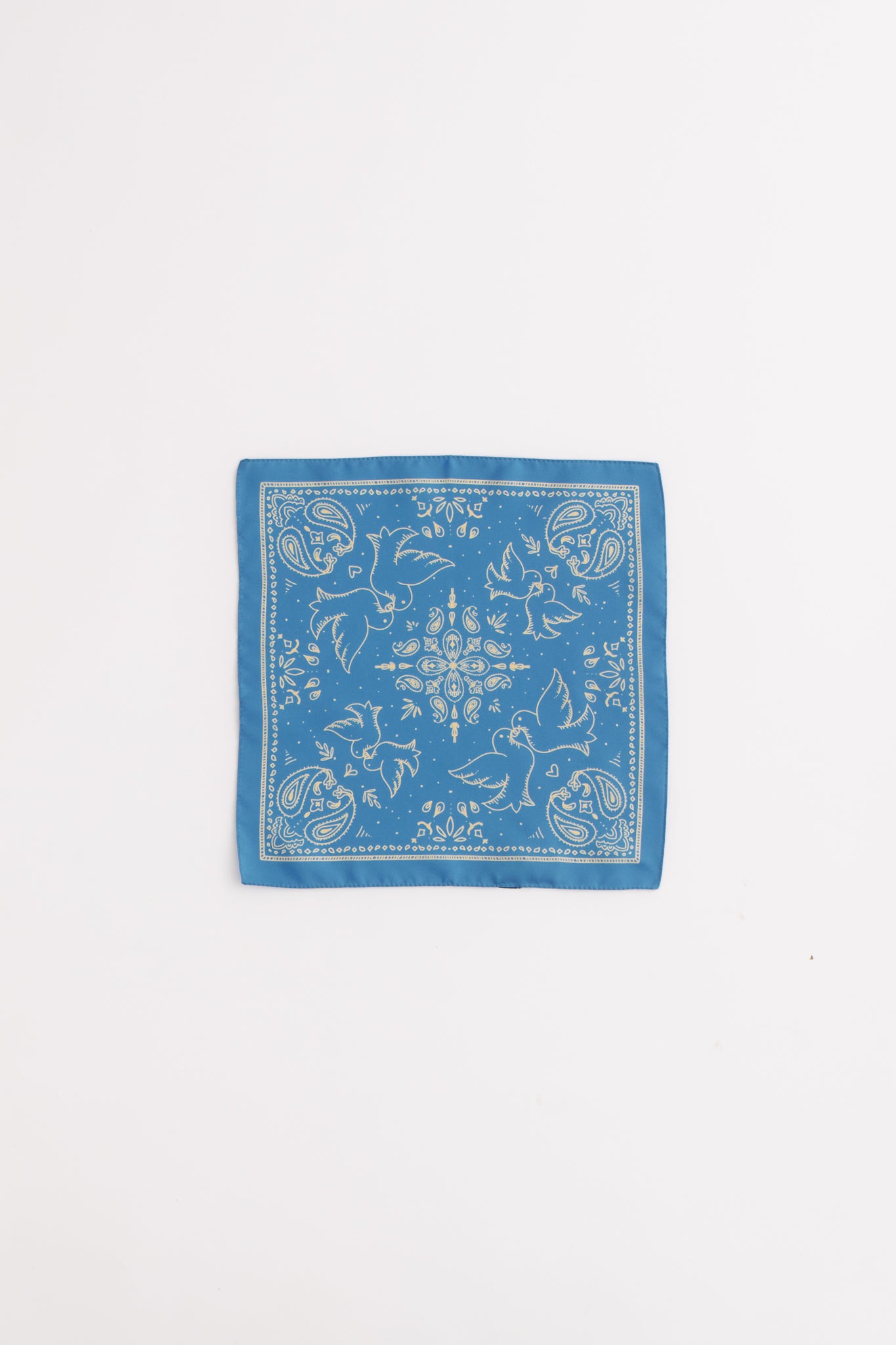 HANDKERCHIEF - BLUE BIRD (AKOG EXCLUSIVE)