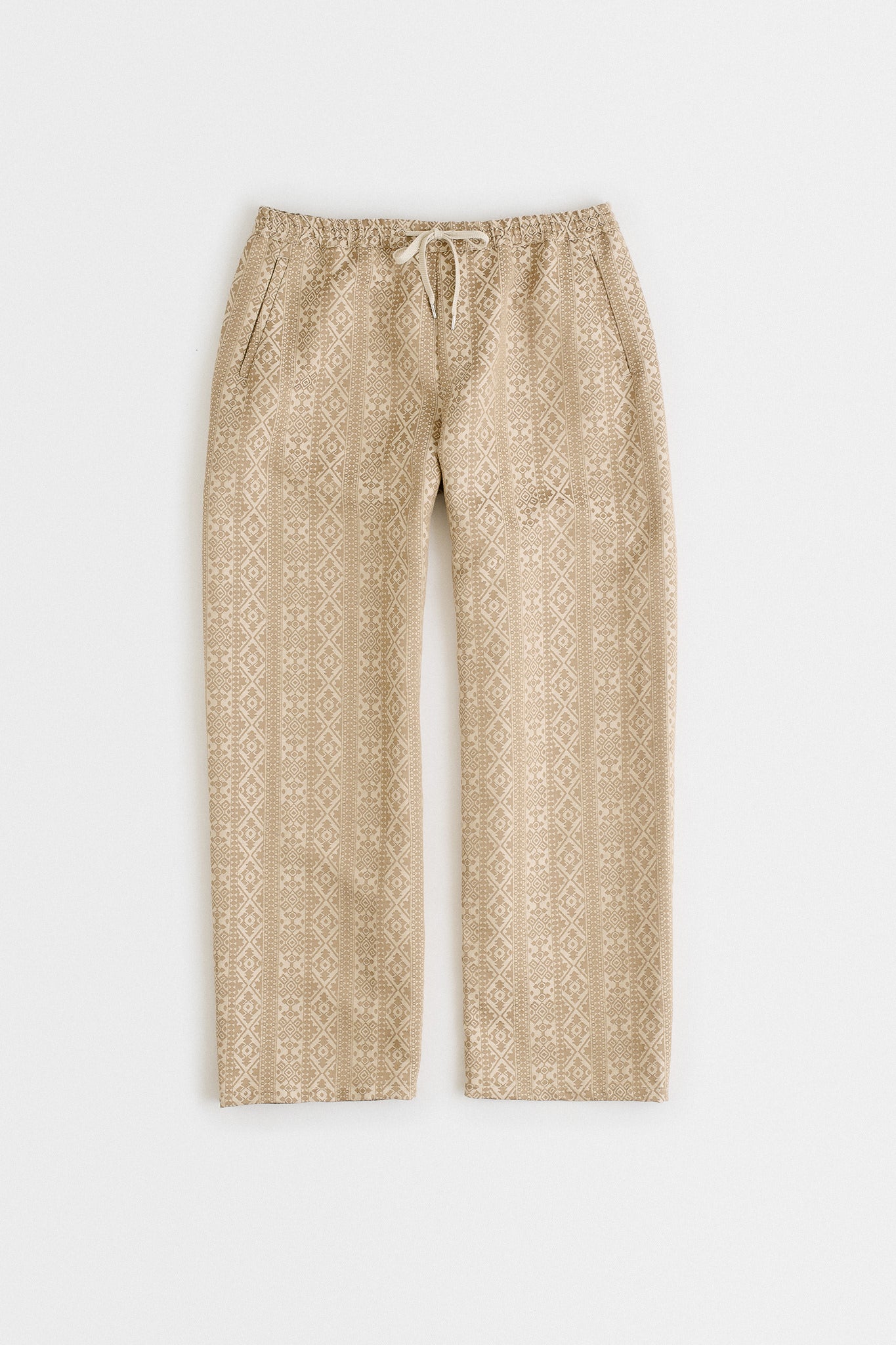 SAMURAI TROUSERS - WALLPAPER JACQUARD