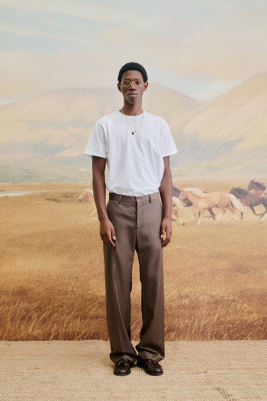 TAILORED WIDE TROUSERS