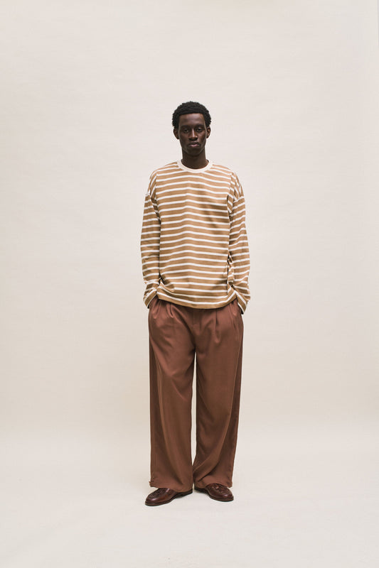 FLEXIBLE WIDE TROUSERS