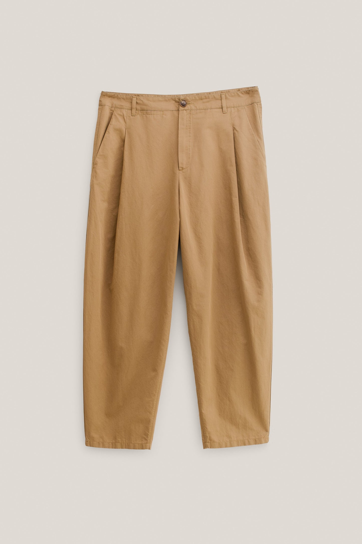 FOLDED WIDE TROUSERS