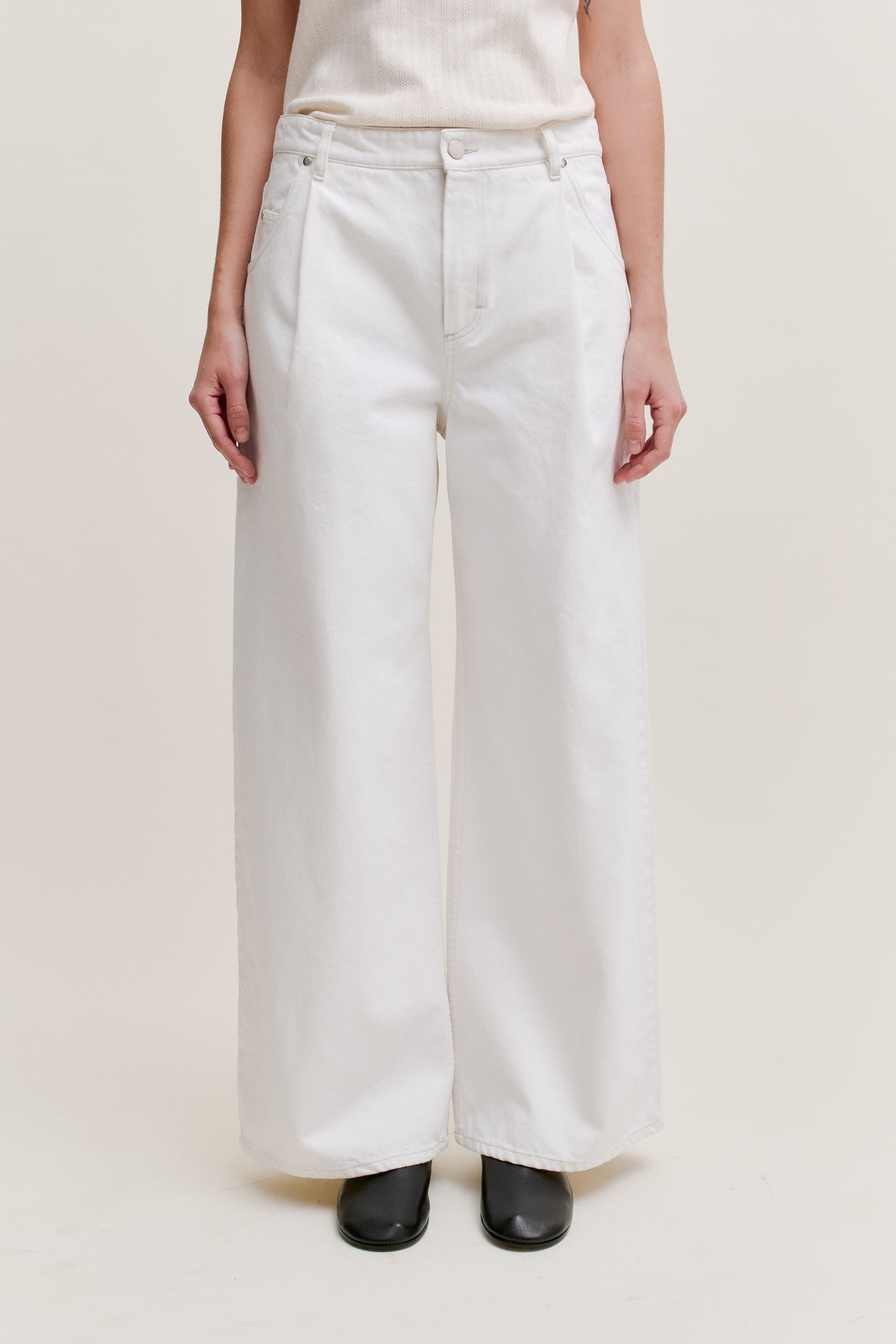 PADMA PLEATED DENIM