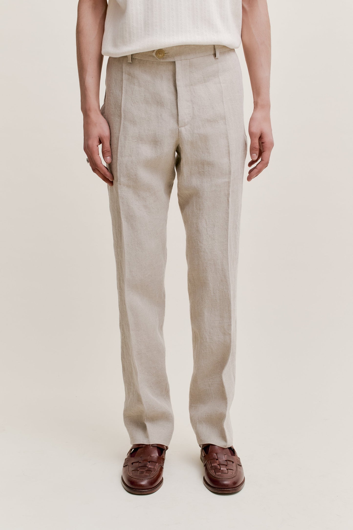 RELAXED TAILORED TROUSERS