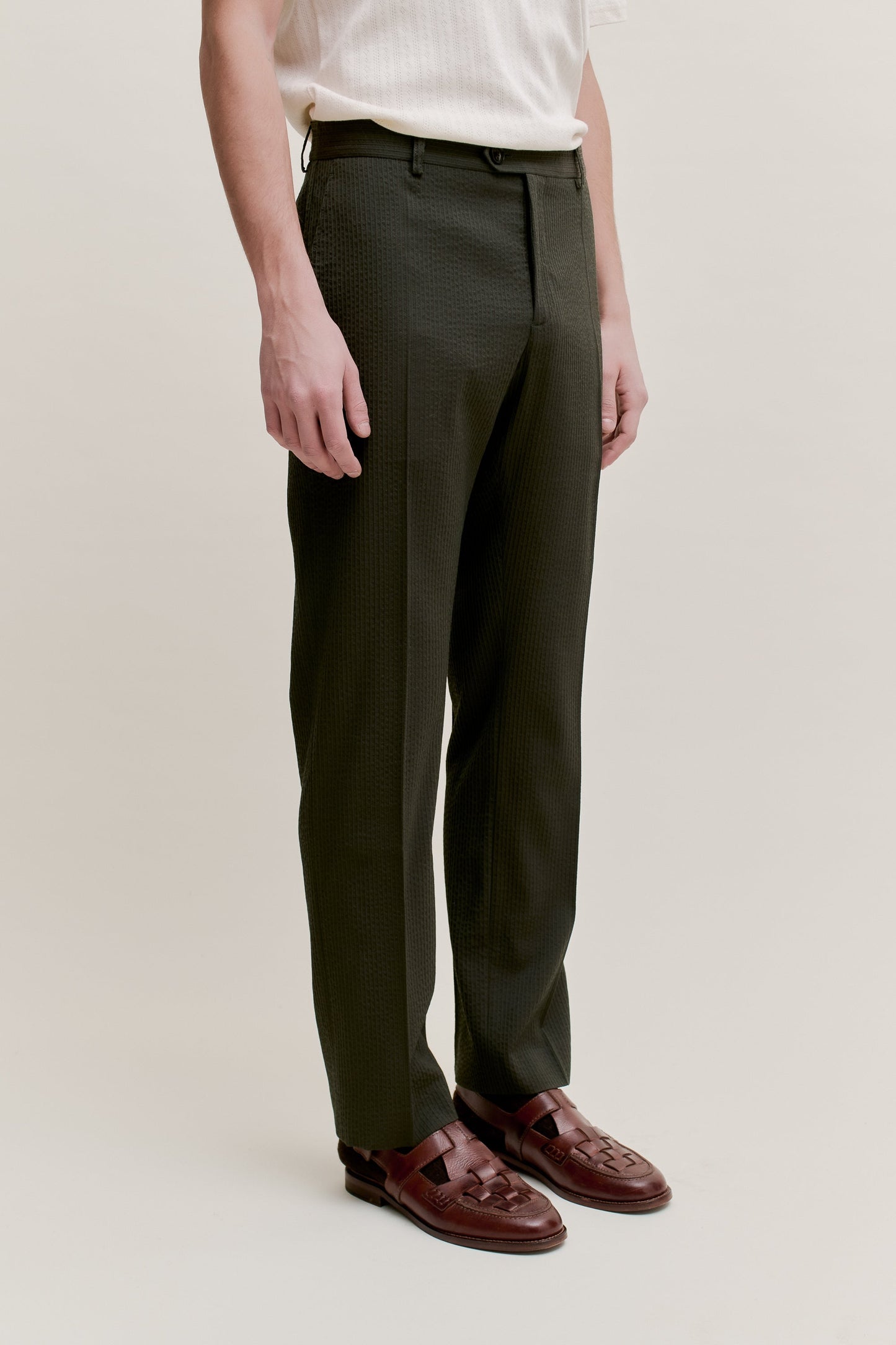 RELAXED TAILORED TROUSERS