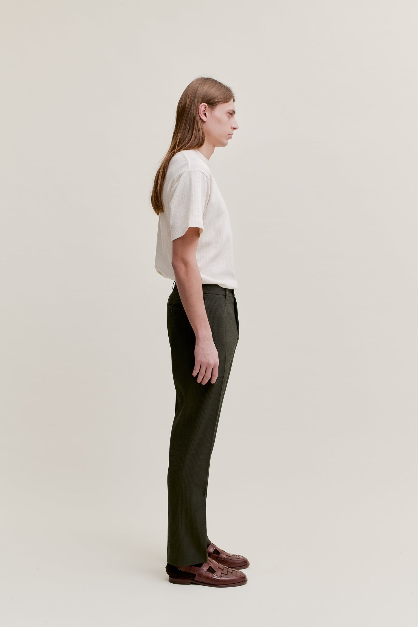 RELAXED TAILORED TROUSERS