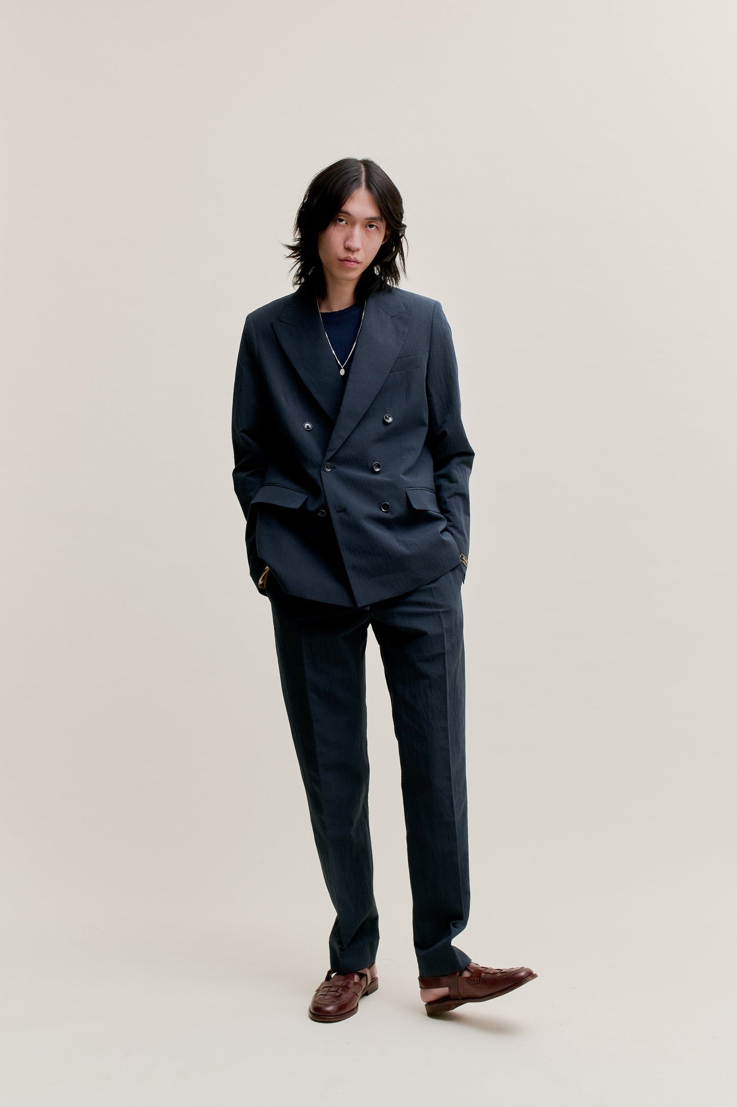 RELAXED TAILORED TROUSERS