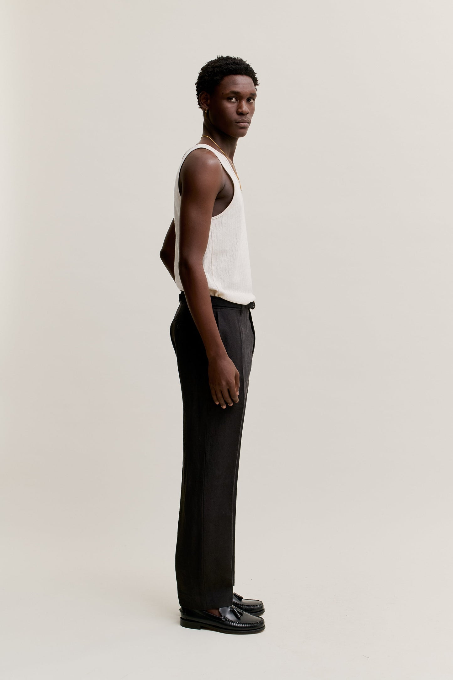RELAXED TAILORED TROUSERS