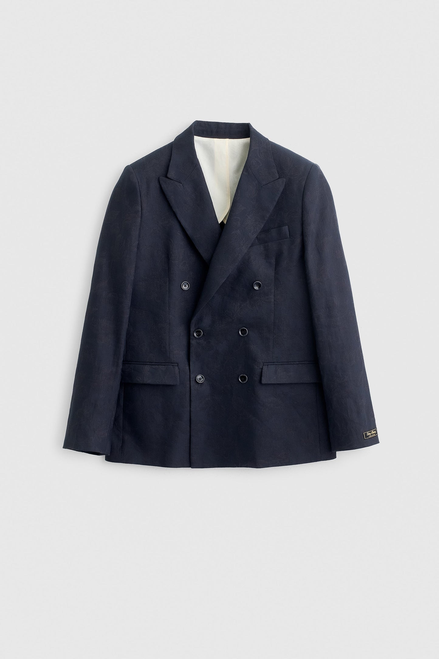 DOUBLE BREASTED PEAK BLAZER