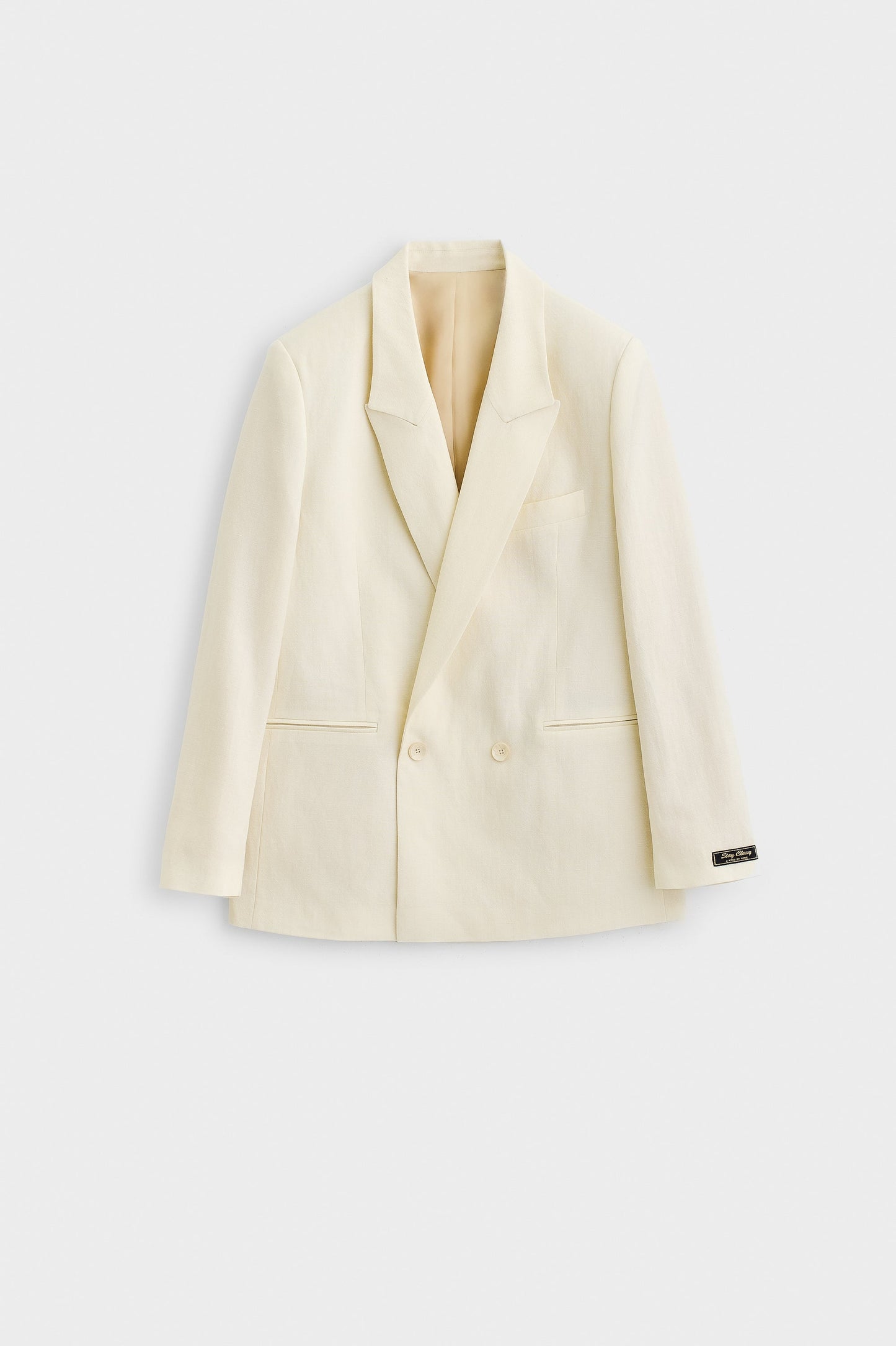 RELAXED DOUBLE BUTTONED BLAZER