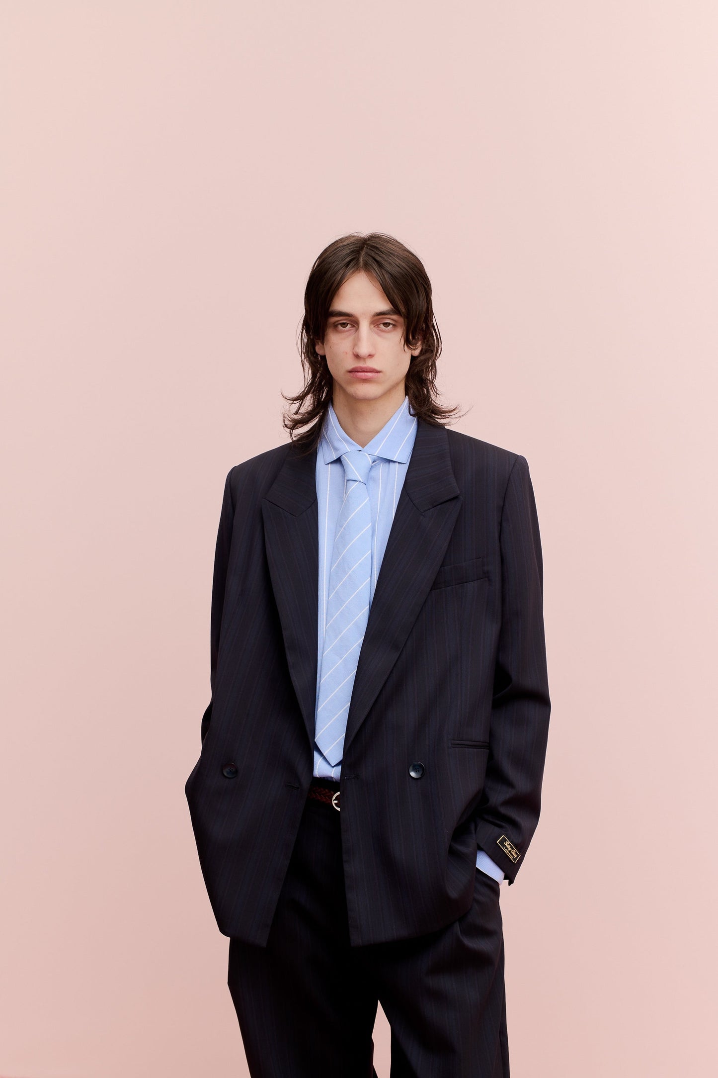 RELAXED DOUBLE BUTTONED BLAZER