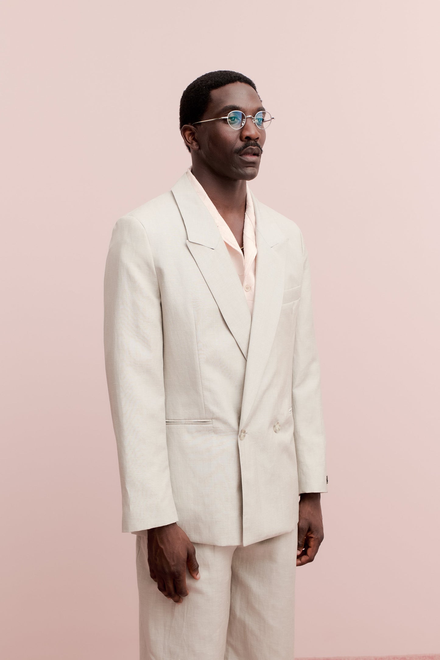 RELAXED DOUBLE BUTTONED BLAZER