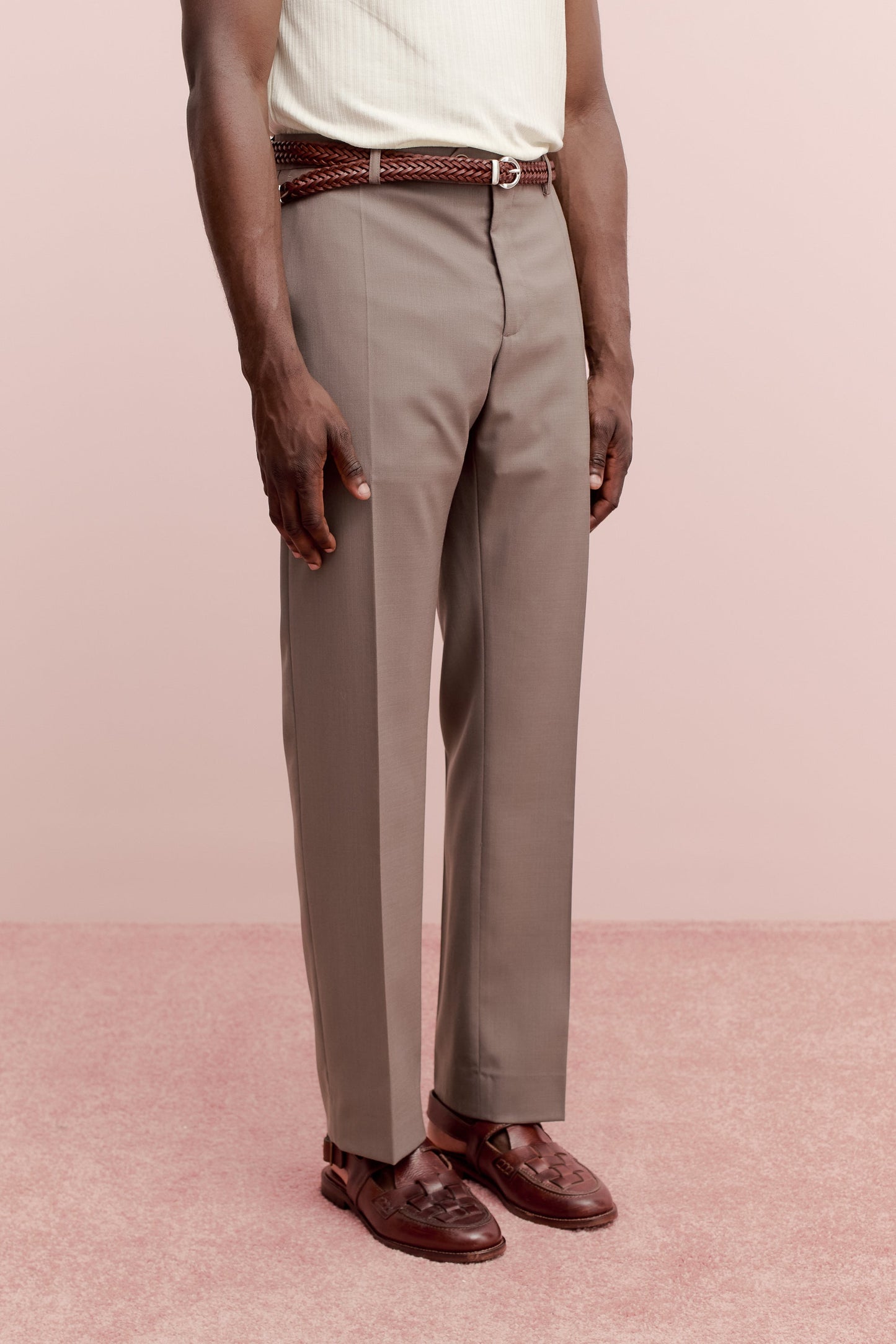 RELAXED TAILORED TROUSERS