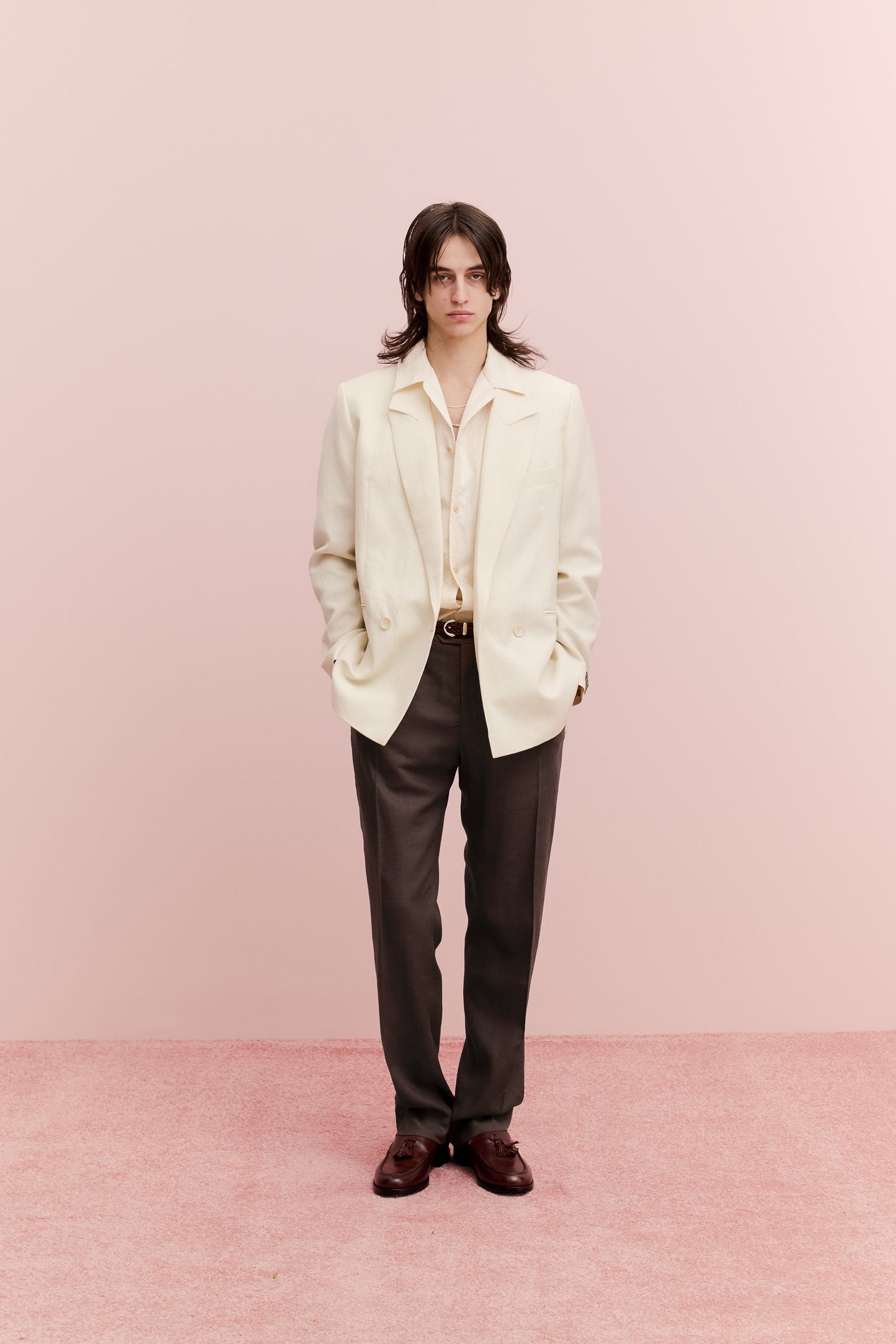 RELAXED TAILORED TROUSERS