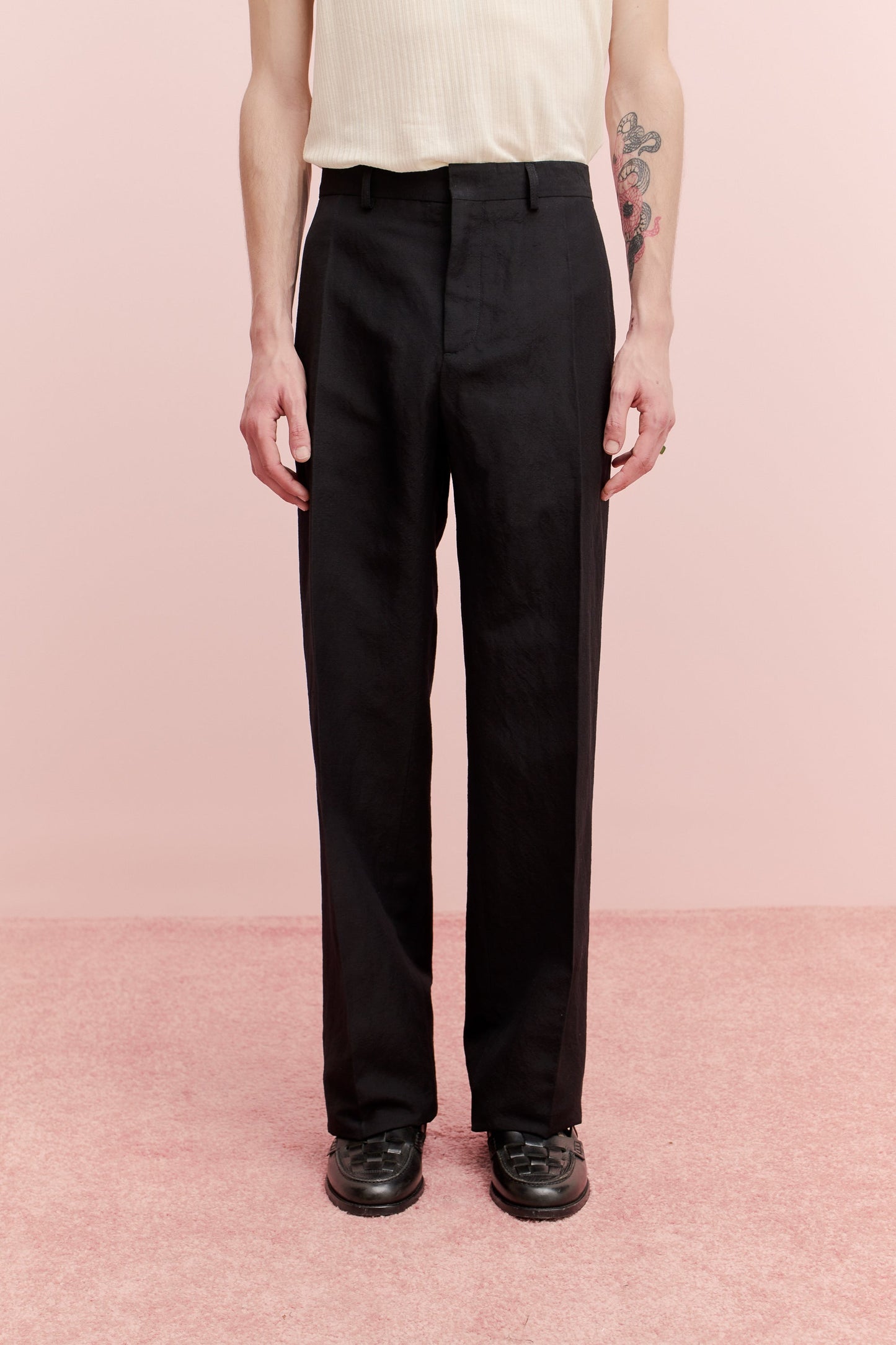TAILORED WIDE TROUSERS