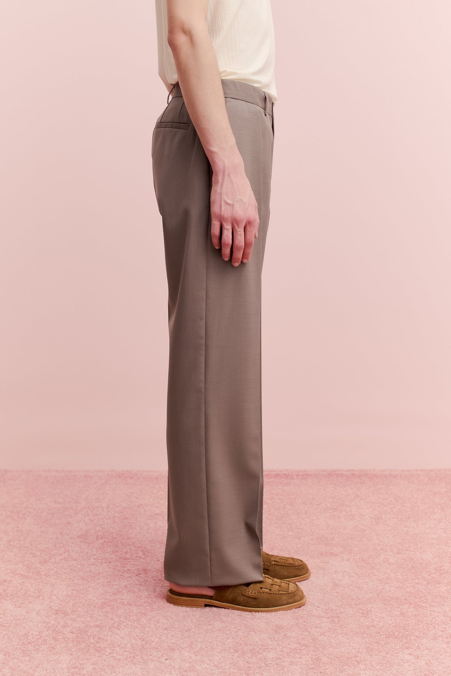 TAILORED WIDE TROUSERS