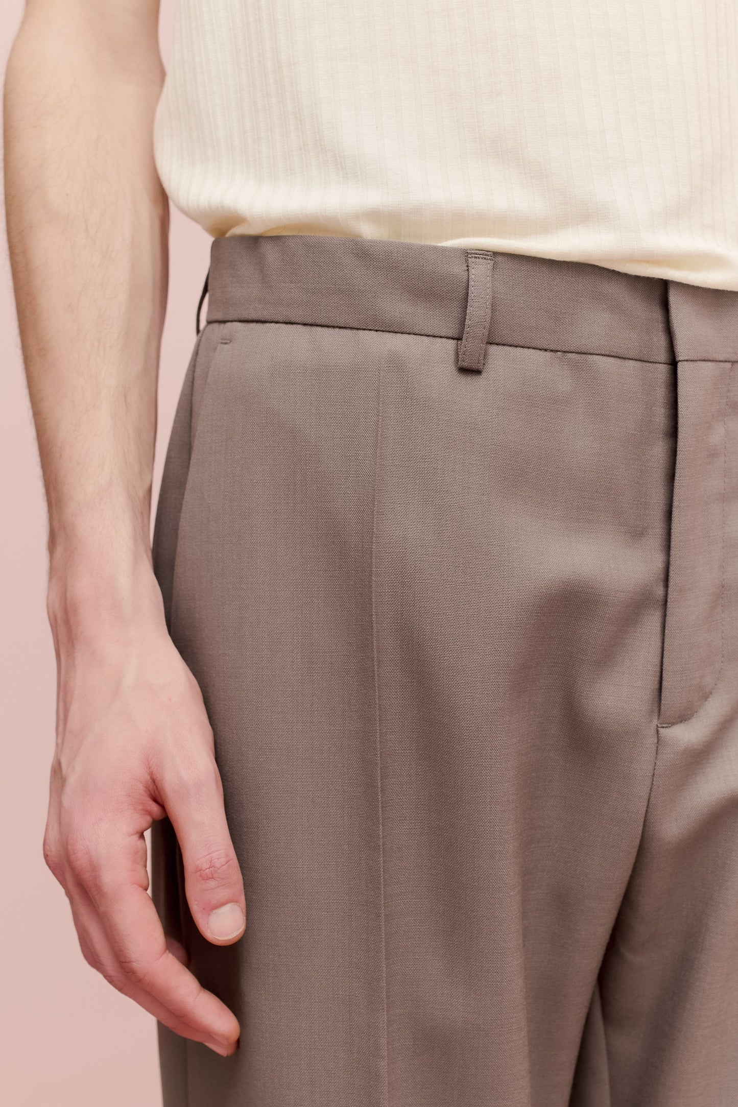 TAILORED WIDE TROUSERS