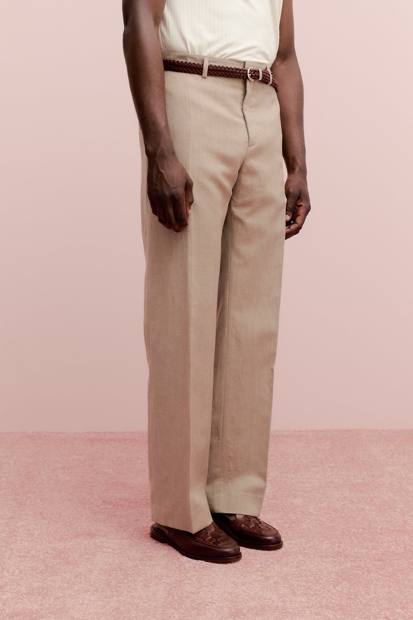 TAILORED WIDE TROUSERS