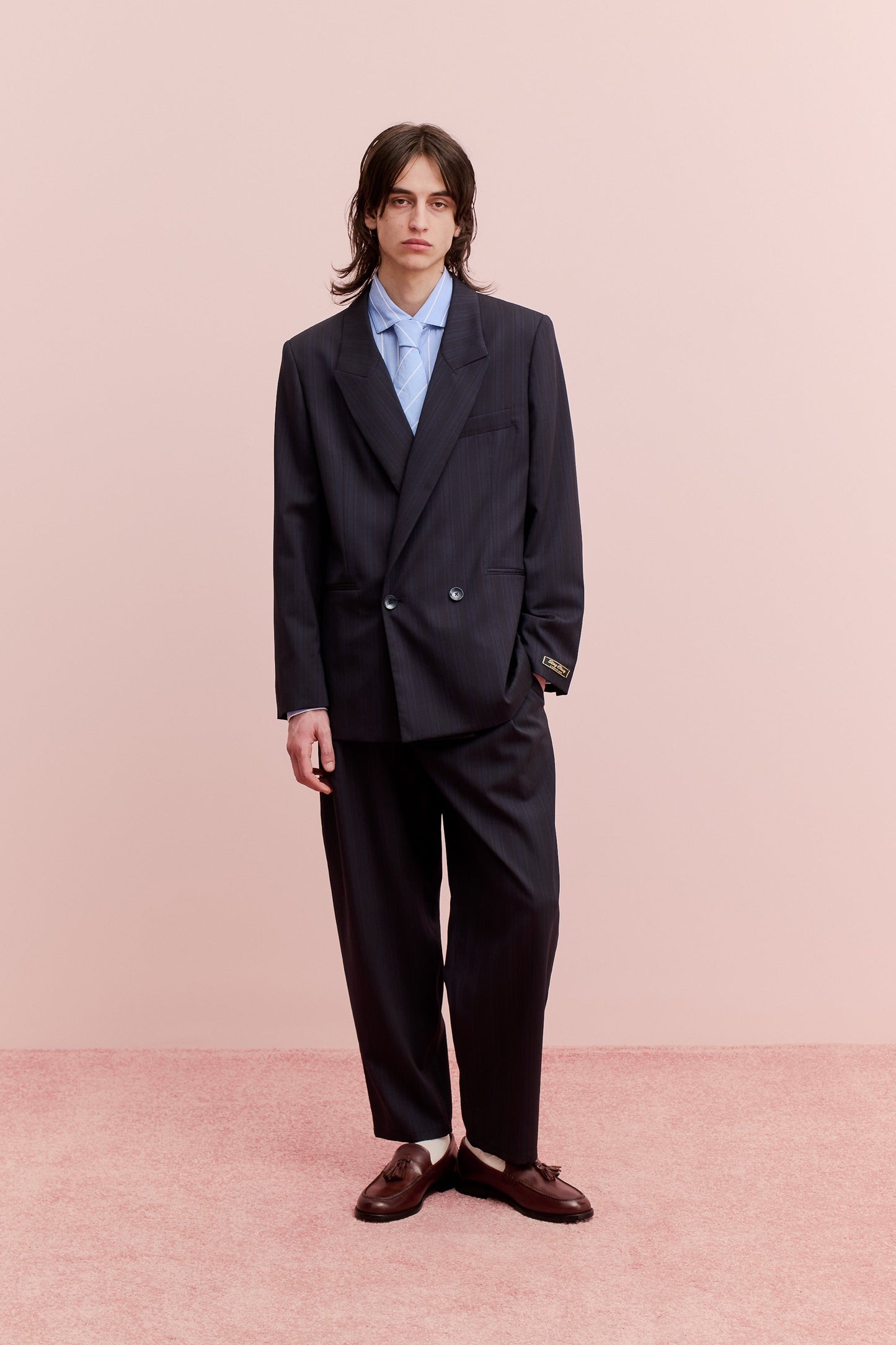 RELAXED DOUBLE BUTTONED BLAZER