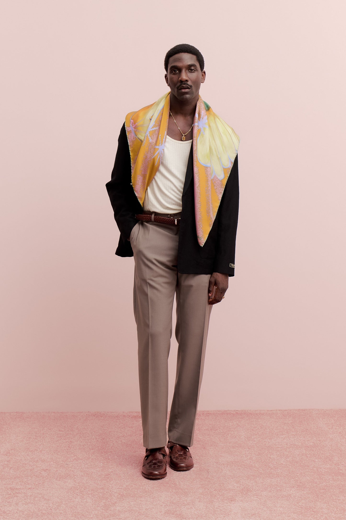 RELAXED TAILORED TROUSERS