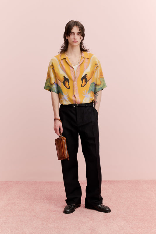 TAILORED WIDE TROUSERS