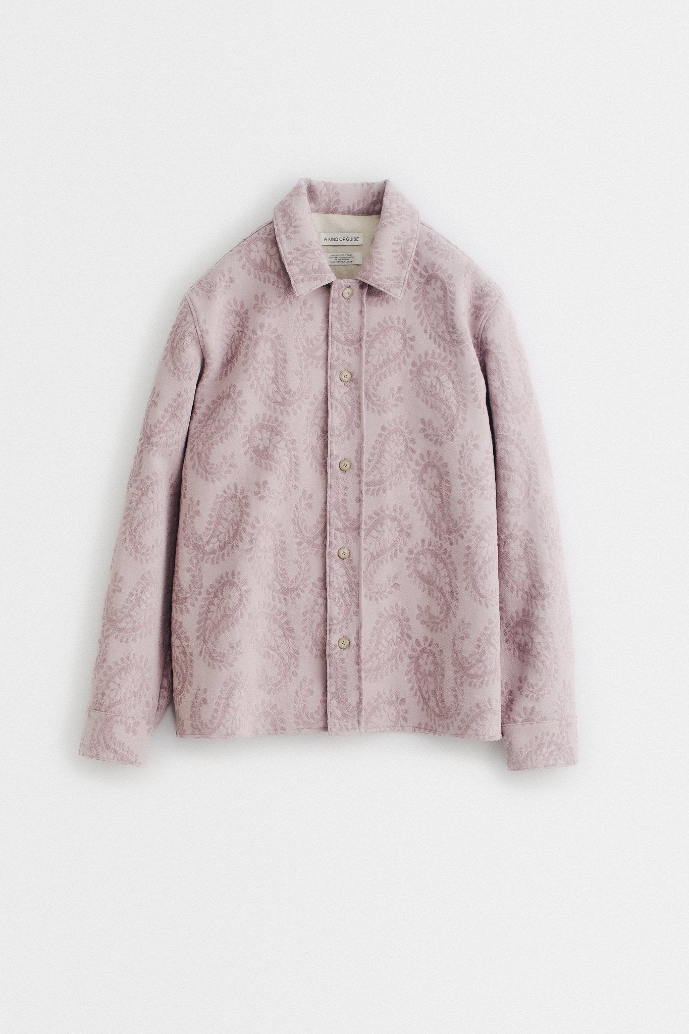 CULLU OVERSHIRT - CHENILLE LILAC