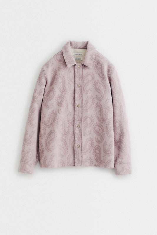 CULLU OVERSHIRT - CHENILLE LILAC