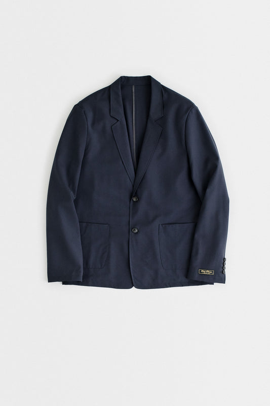 DECONSTRUCTED PEAK BLAZER - BELUGA GREY