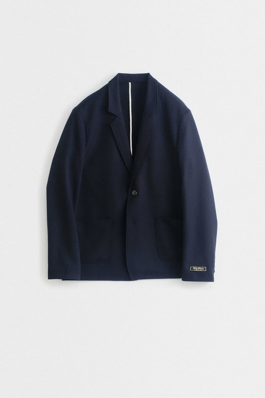 DECONSTRUCTED PEAK BLAZER - NAVY