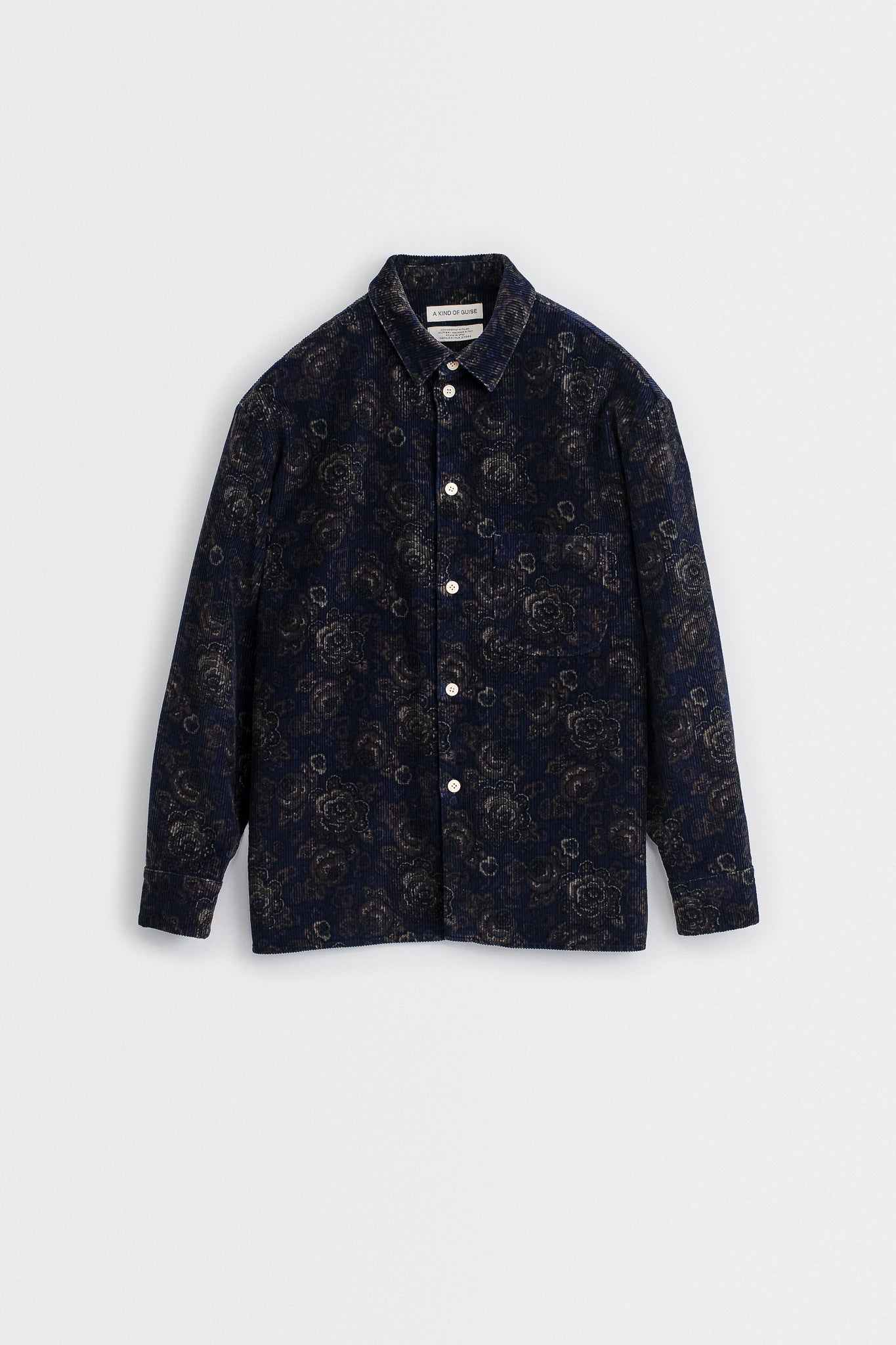 GUSTO SHIRT - DARK VELVET CORDUROY