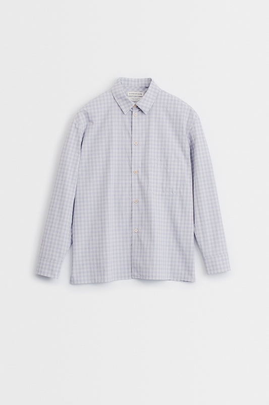 GUSTO SHIRT - LILAC CHECK