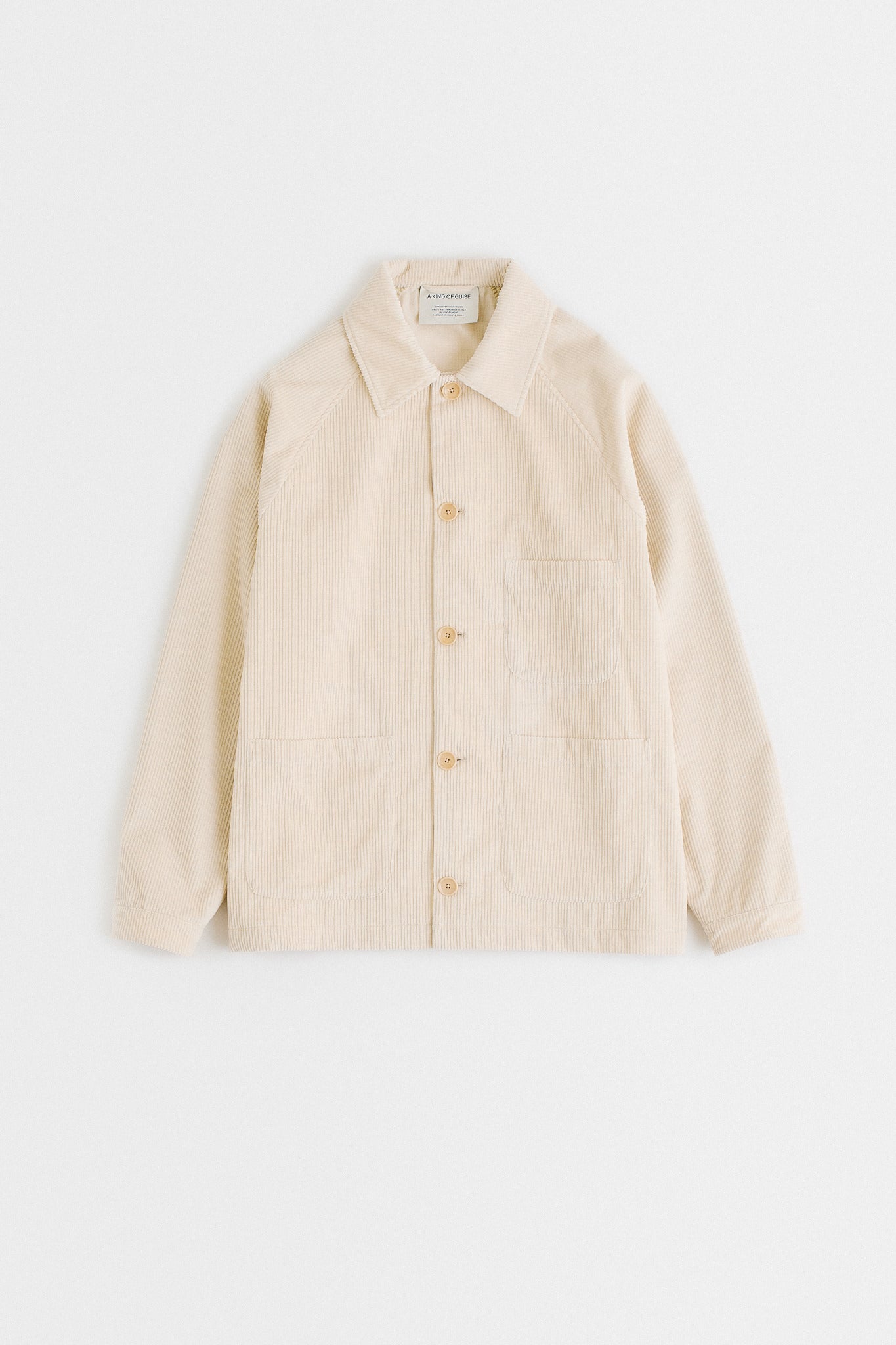 JETMIR JACKET - VANILLA MELANGE CORDUROY