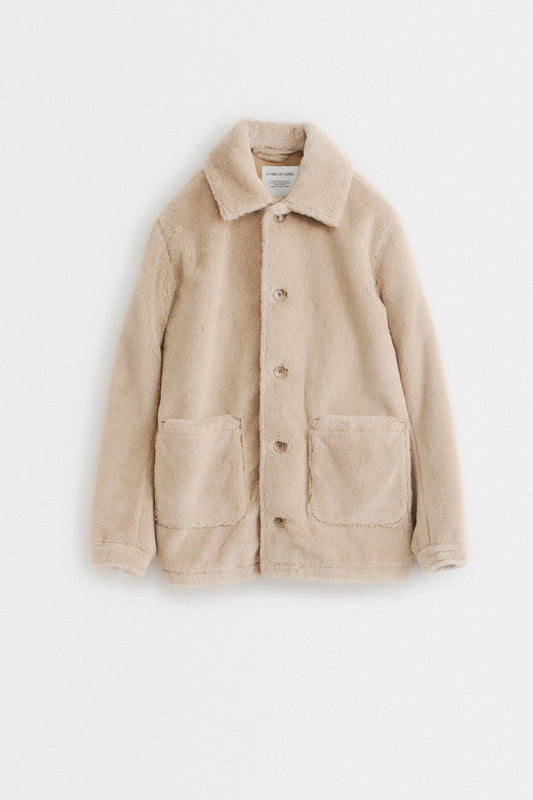 JORVI JACKET - FURRY BEIGE