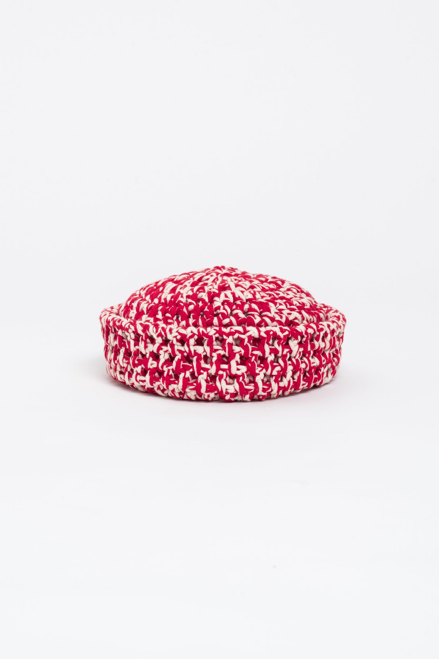 KARIM CROCHET CAP - SUMACH MELANGE