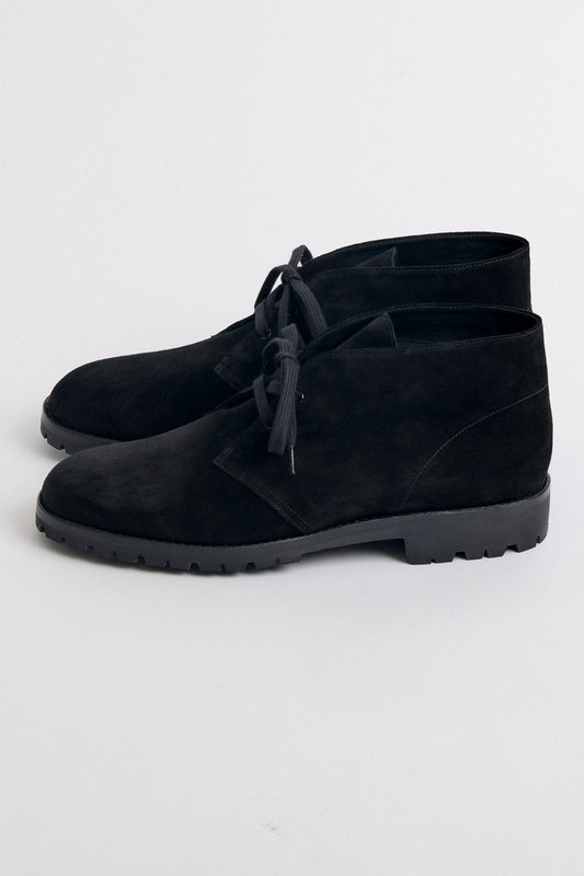 MERANO BOOT - BLACK VELOURS
