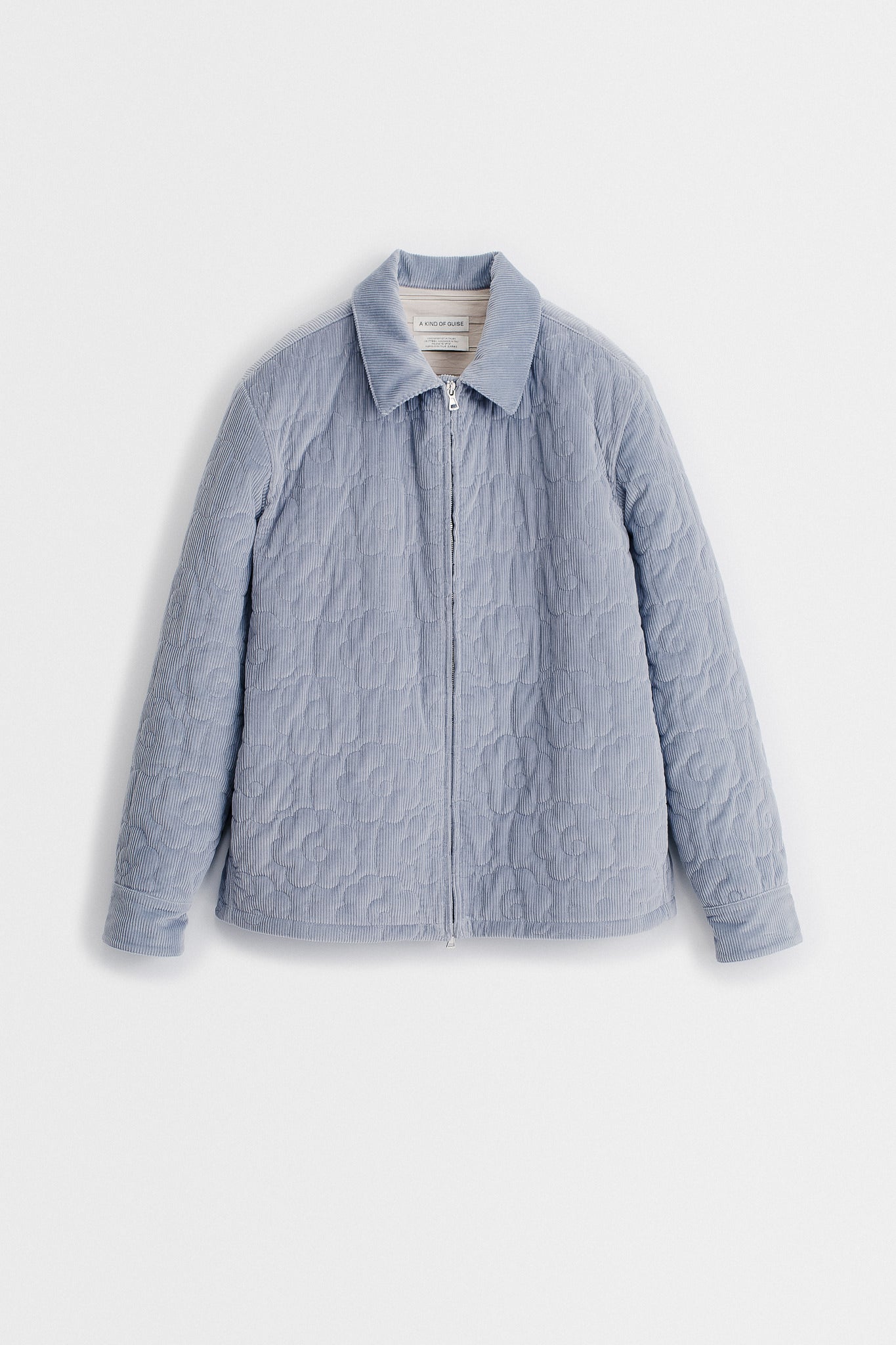 QUILLA QUILTED OVERSHIRT - BLUE MOON