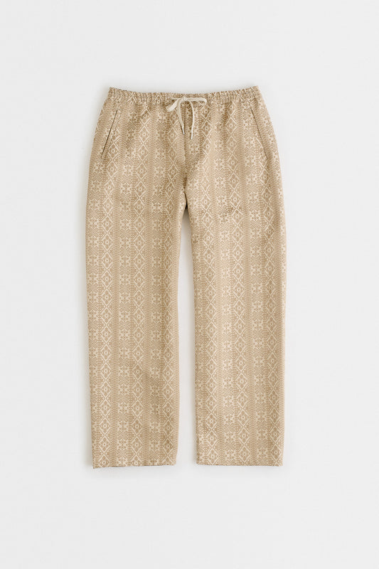 SAMURAI TROUSERS - WALLPAPER JACQUARD