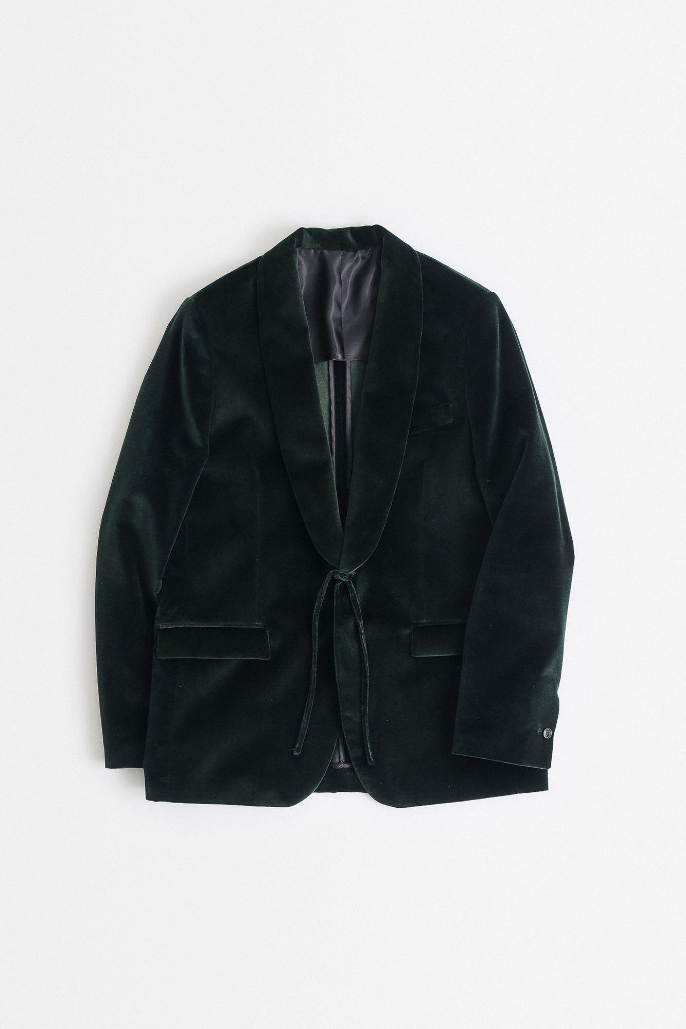 SHINJI BLAZER - EMERALD VELVET